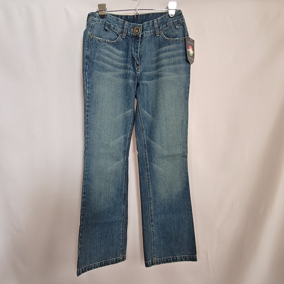 Newport News Blue Boot Cut Jeans - Picture 1 of 3